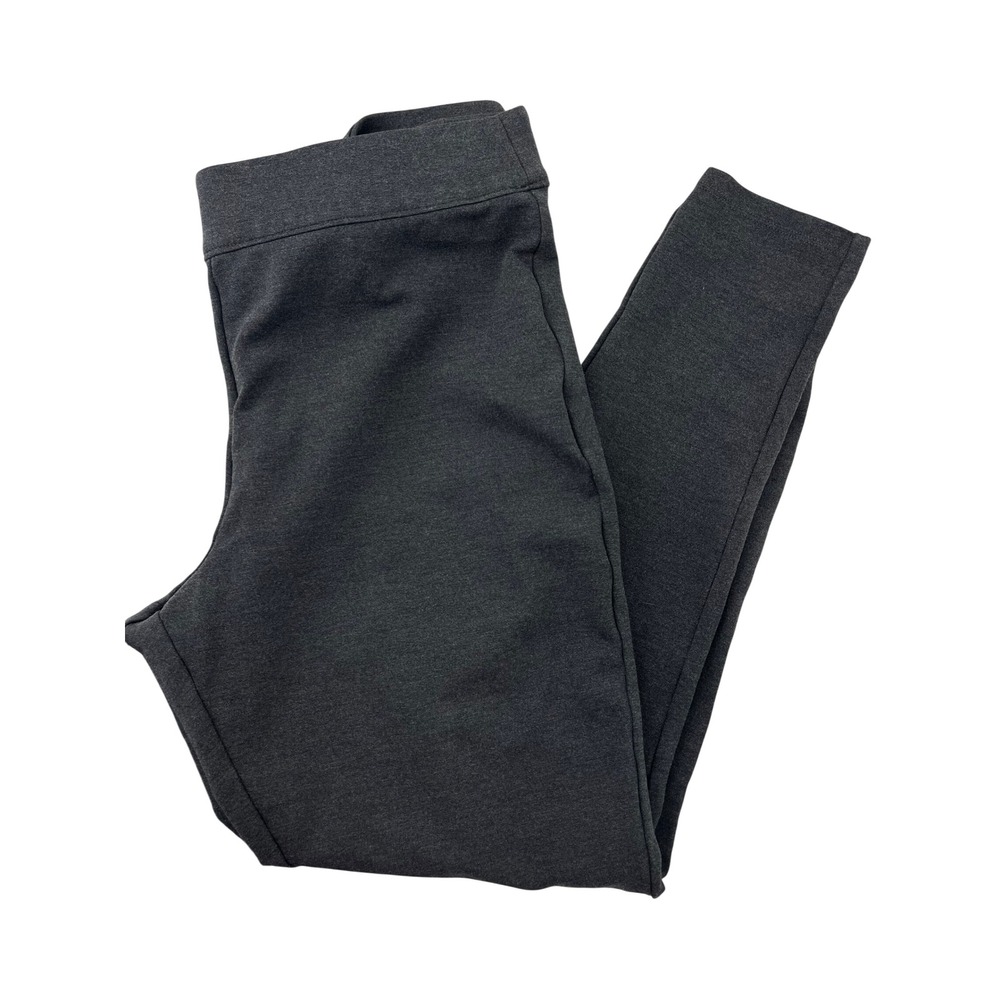 Soft Surroundings Metro Leggings Charcoal Gray Tummy Control Slim Leg Womens M
